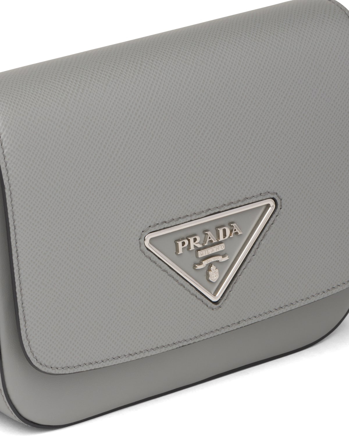 Saffiano leather Prada Identity shoulder bag - 5