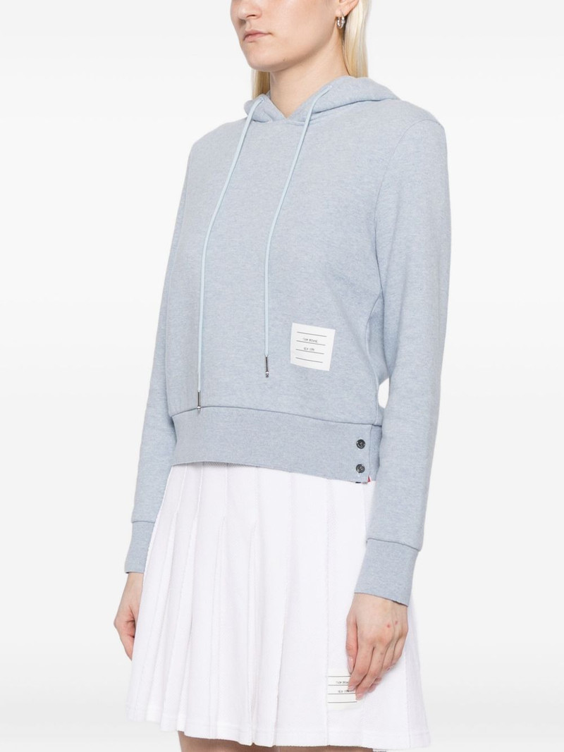 logo-patched hoodie 3