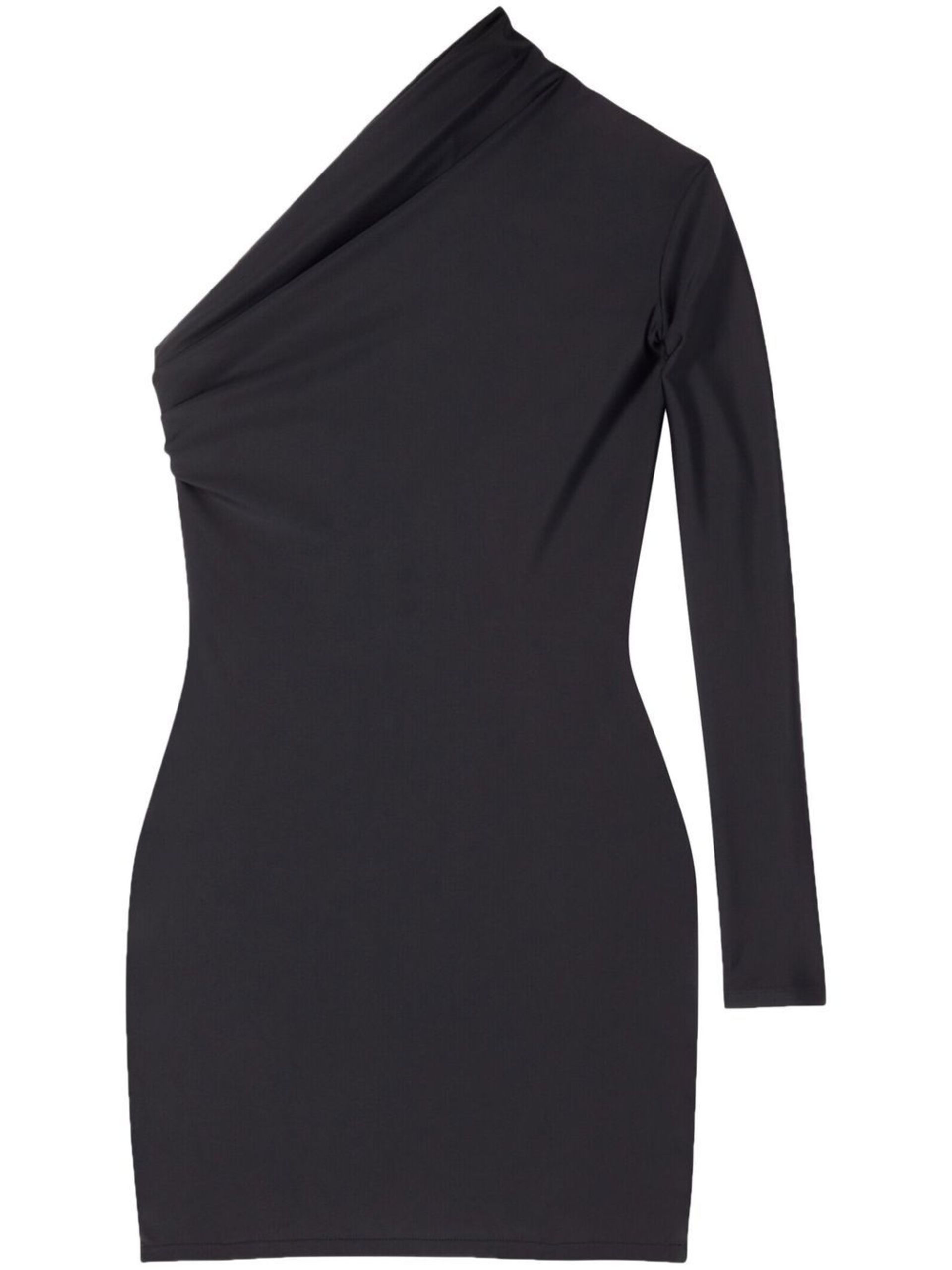 single sleeve mini dress - 1