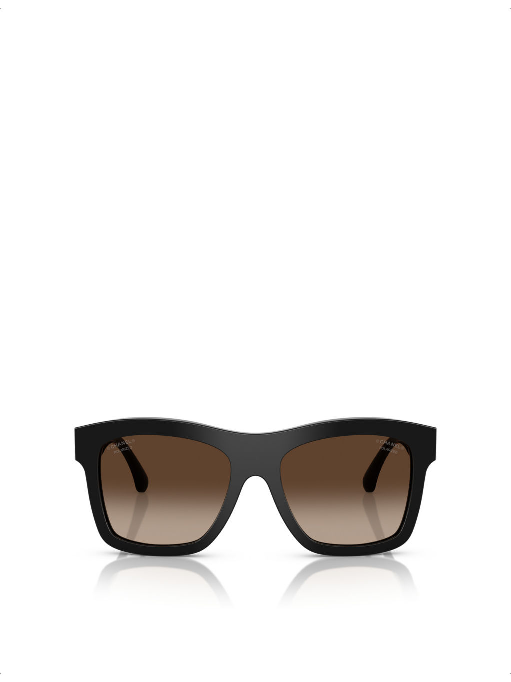 CH5533 Polarised Square-Frame Acetate Sunglasses - 1