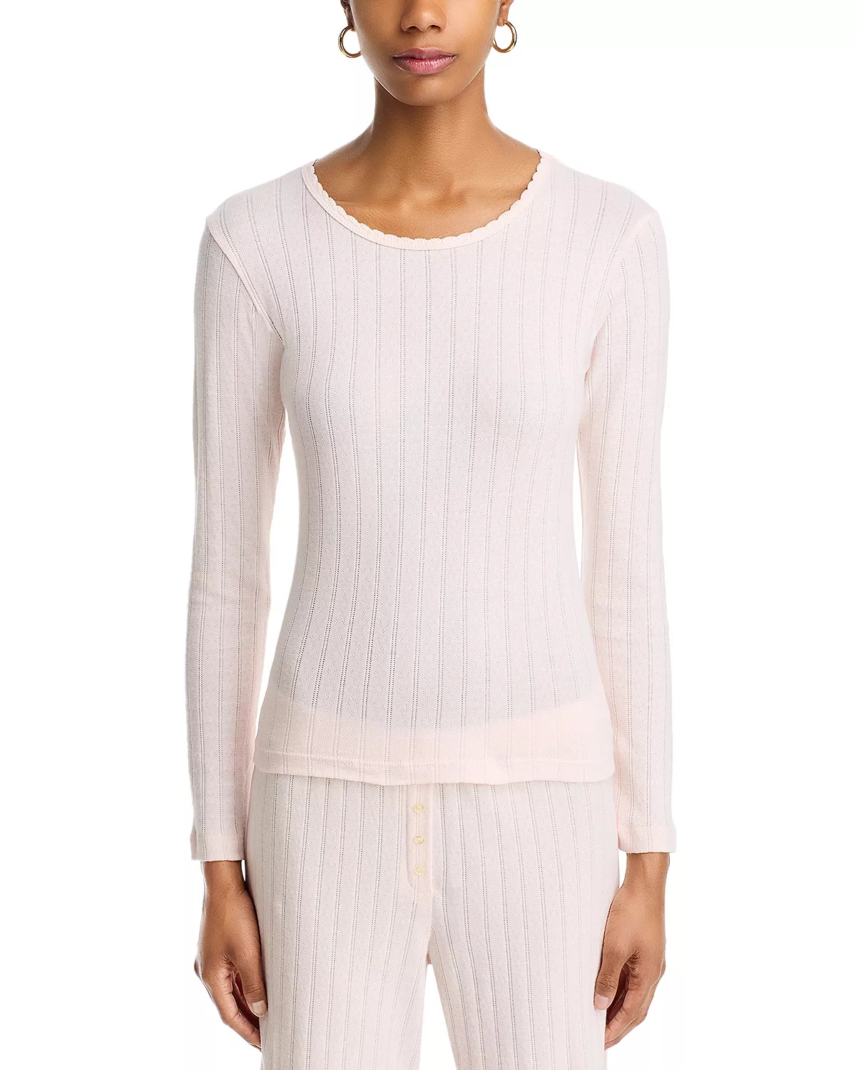 Pointelle Tee - 6