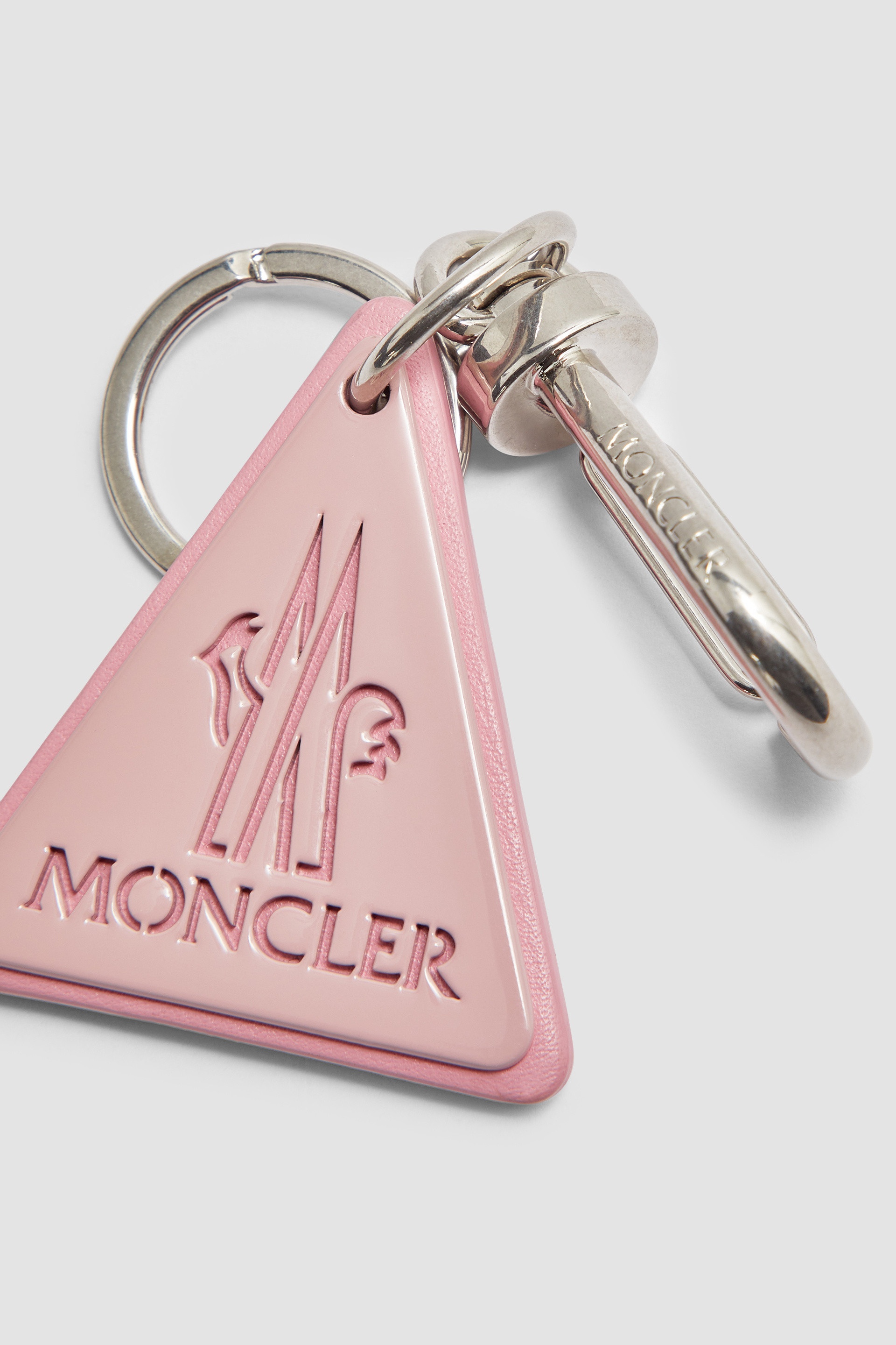 Leather Logo Key Ring - 3