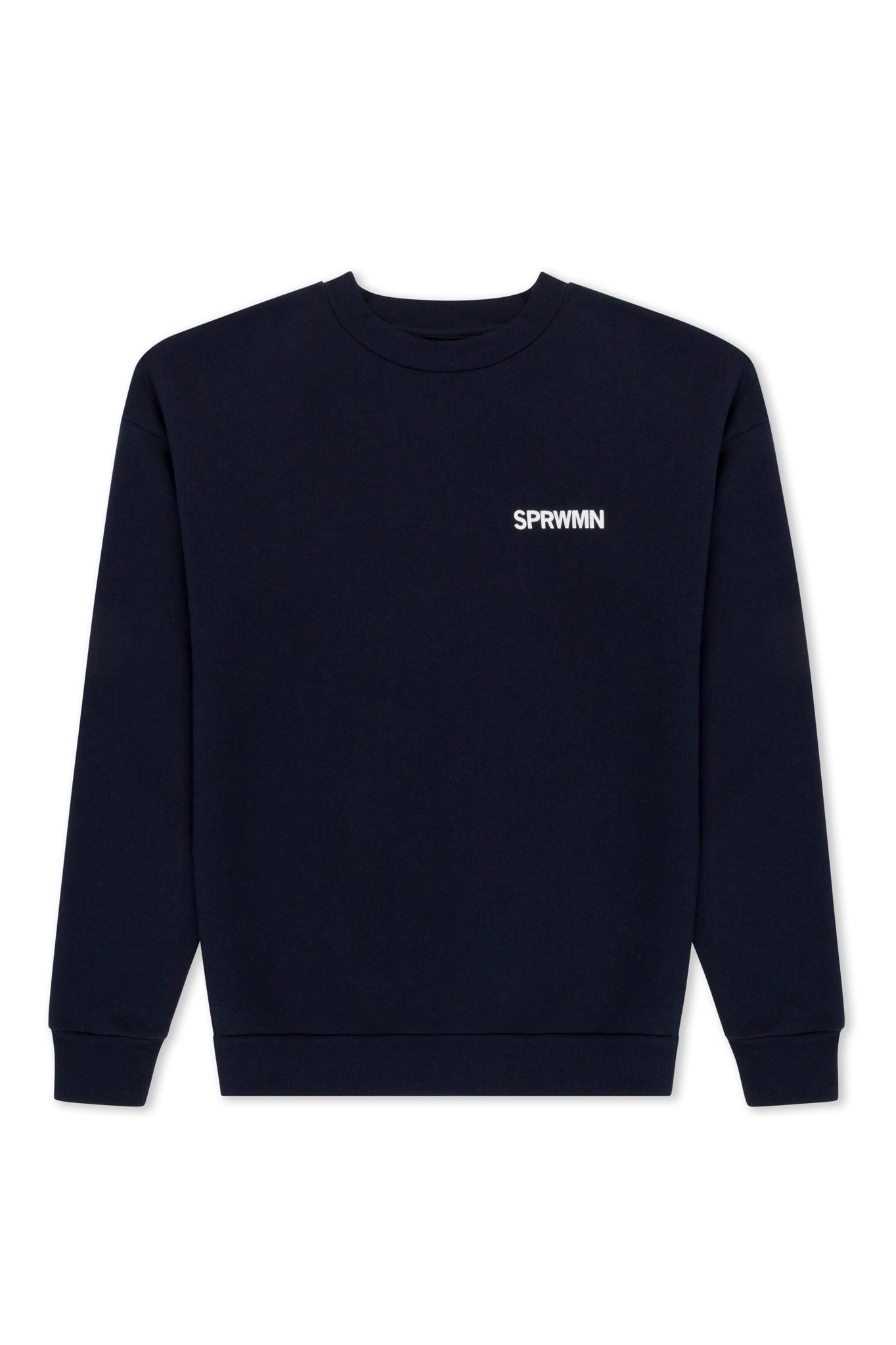 NAVY COTTON LOGO SWEATSHIRT - 5