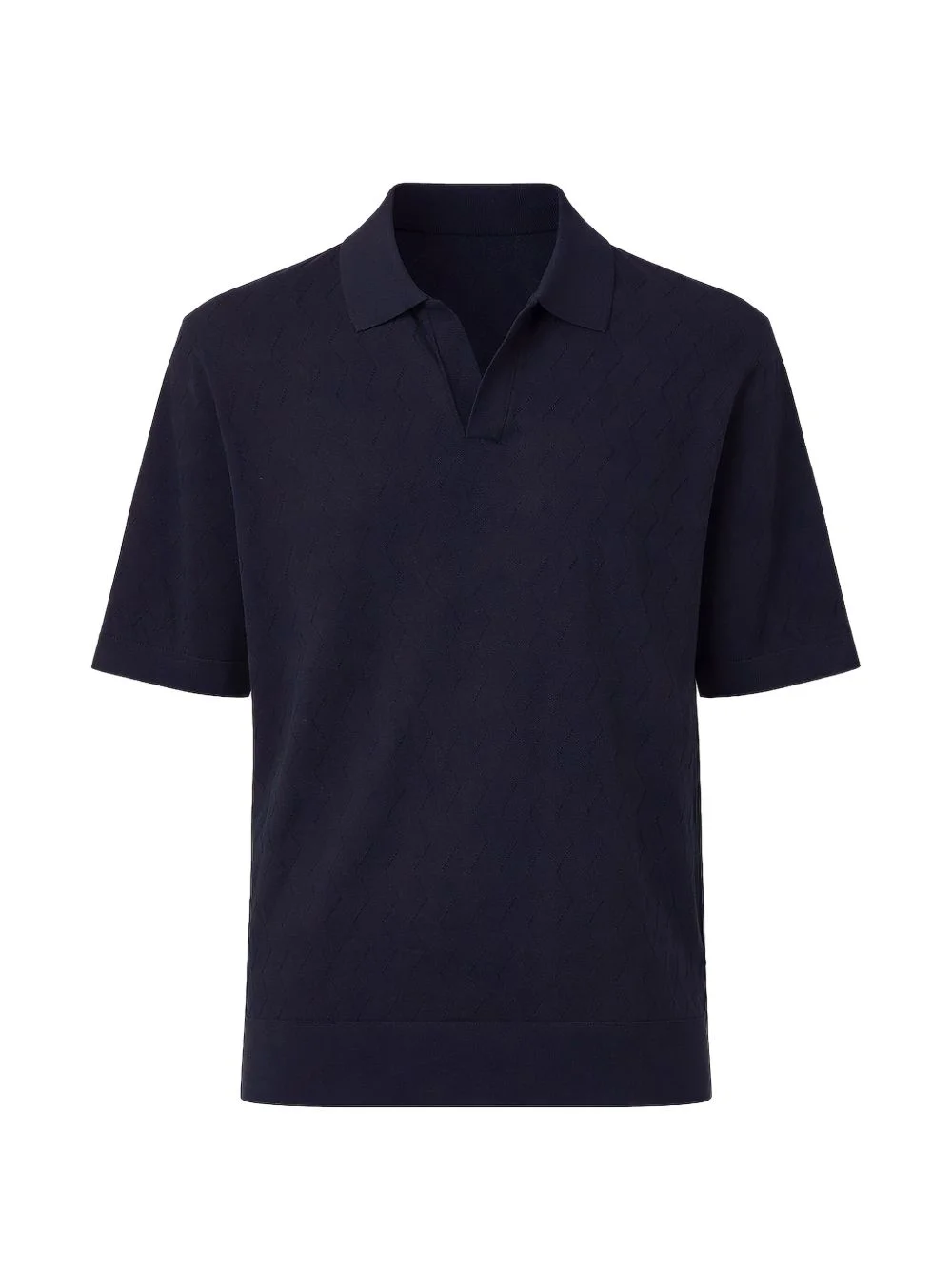 short-sleeve polo shirt - 1