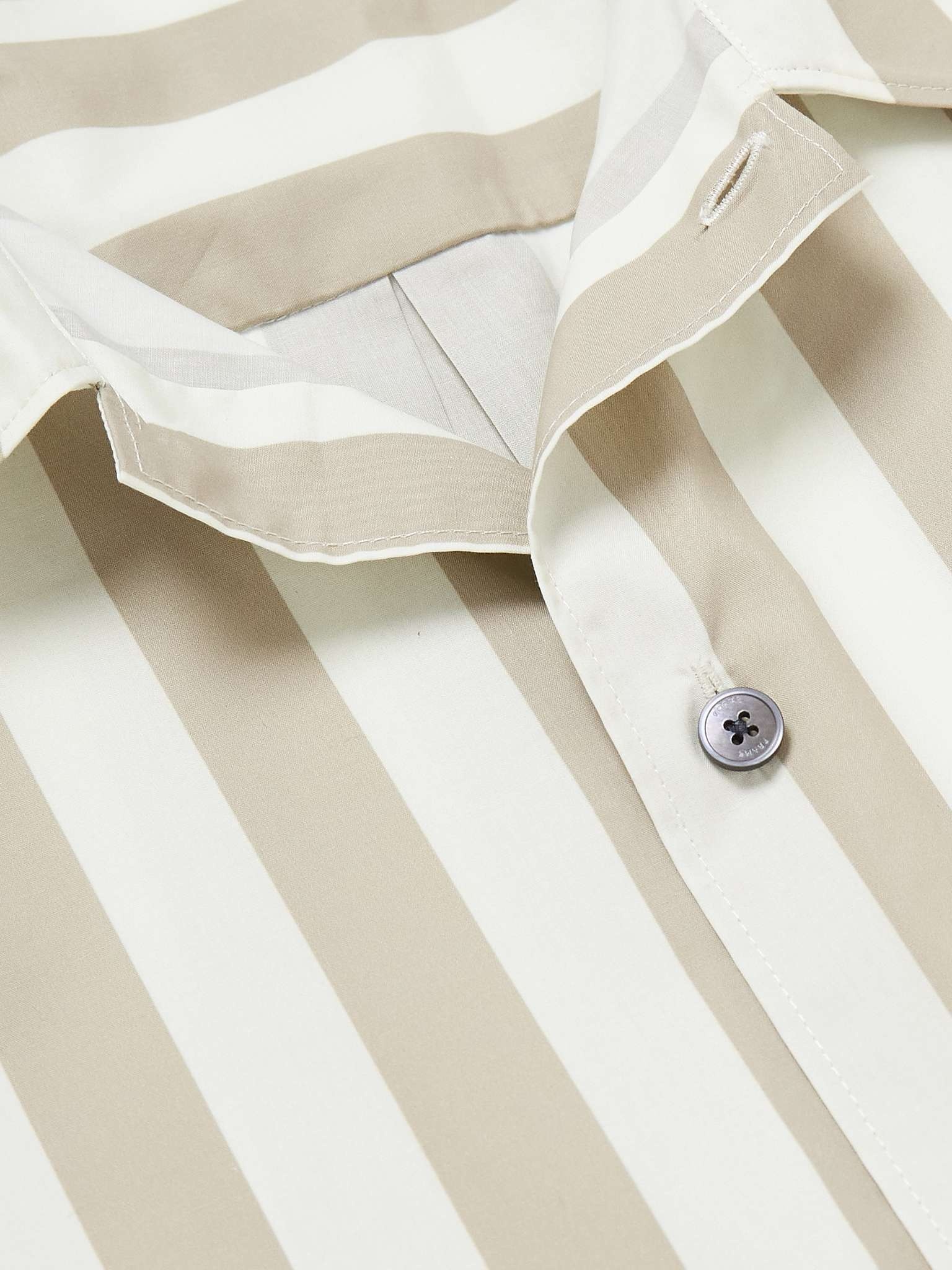 Striped Cotton-Poplin Shirt - 4