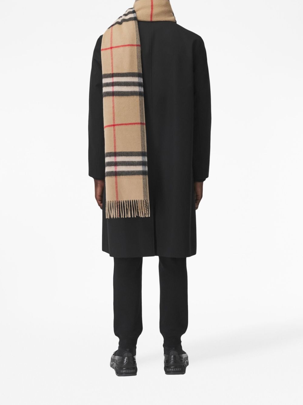 Reversible Check Cashmere Scarf - 4
