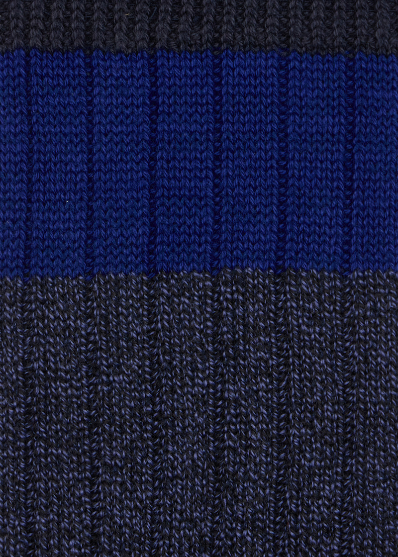 Blue Cotton Socks 3
