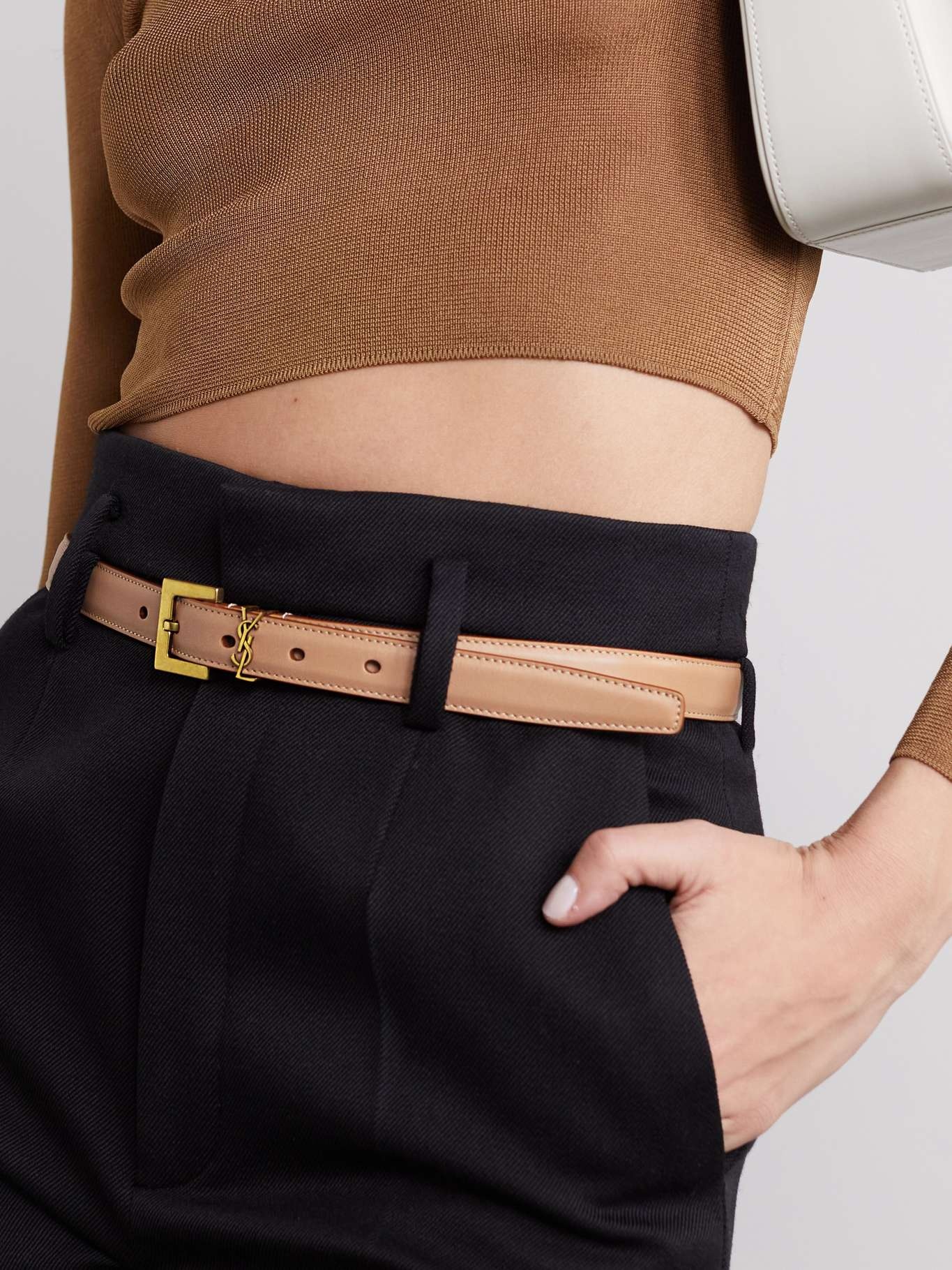 Cassandre leather belt - 2