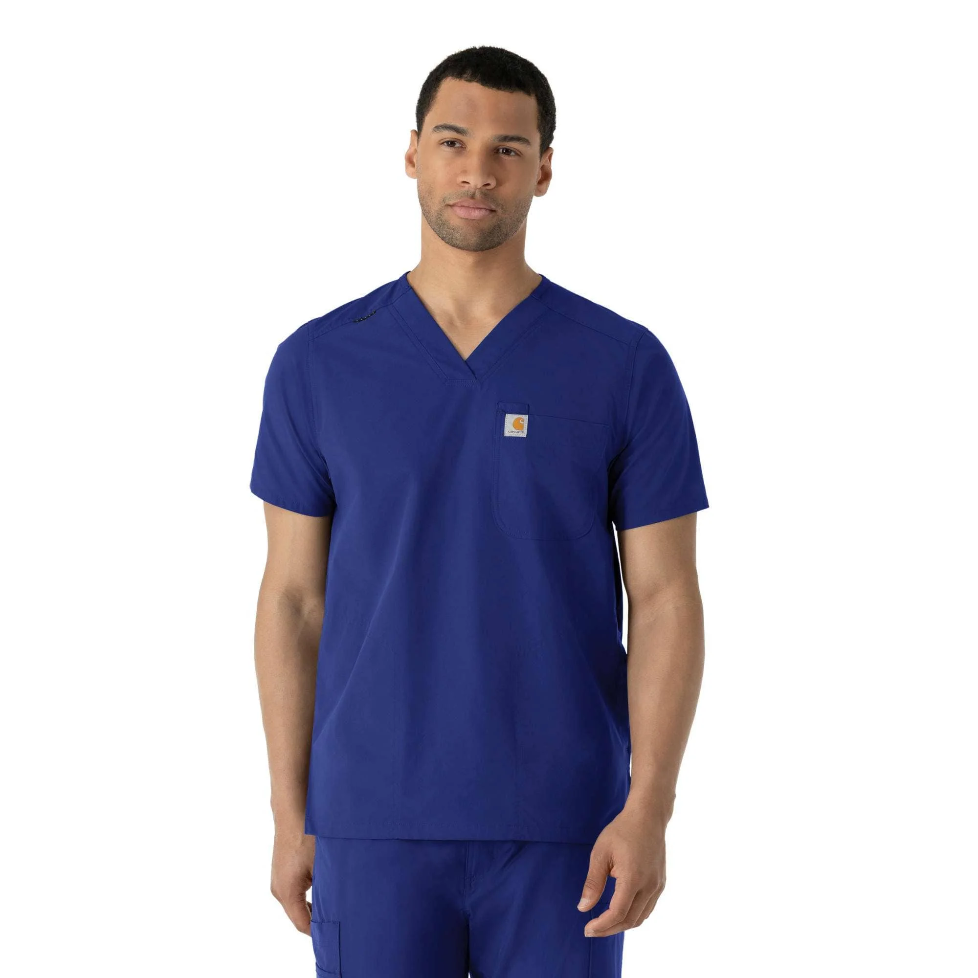 Force Essentials V-Neck Shirttail Scrub Top - 1