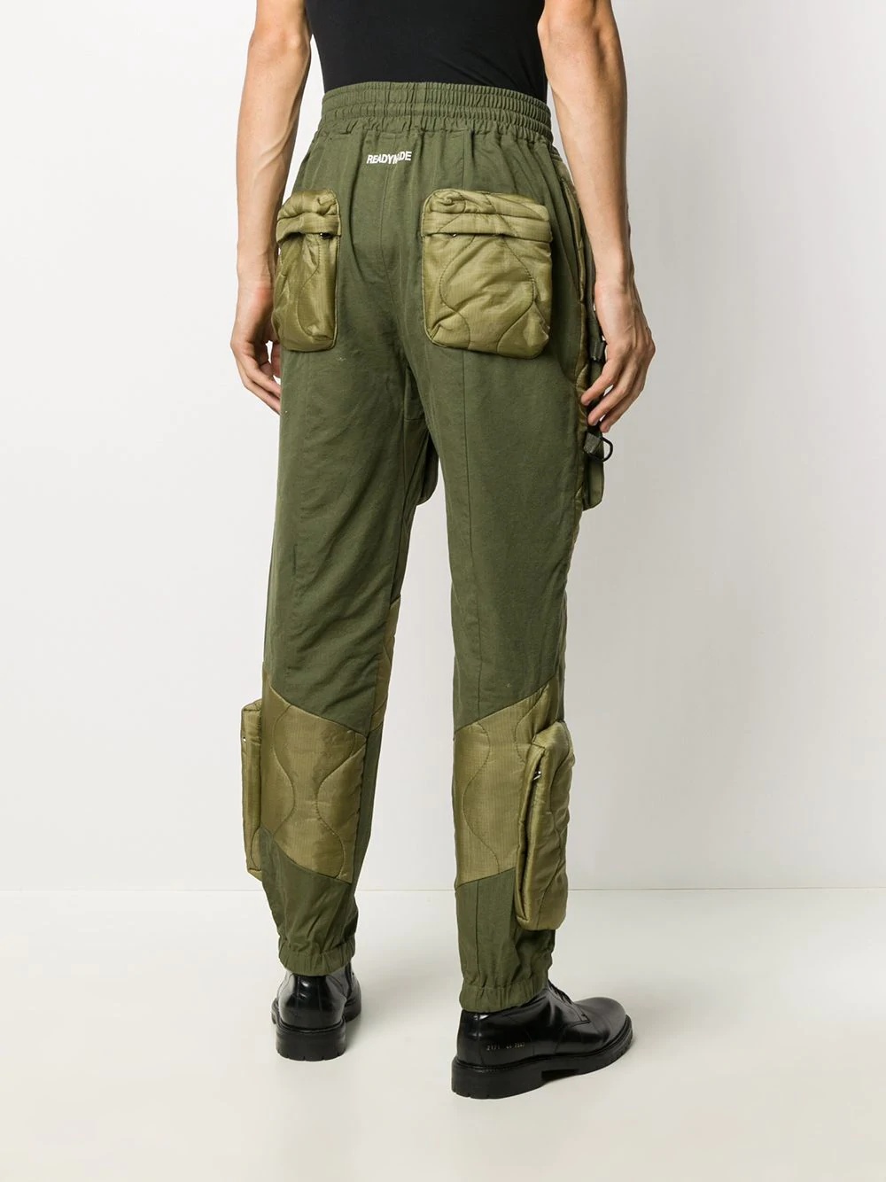 padded cargo trousers - 4