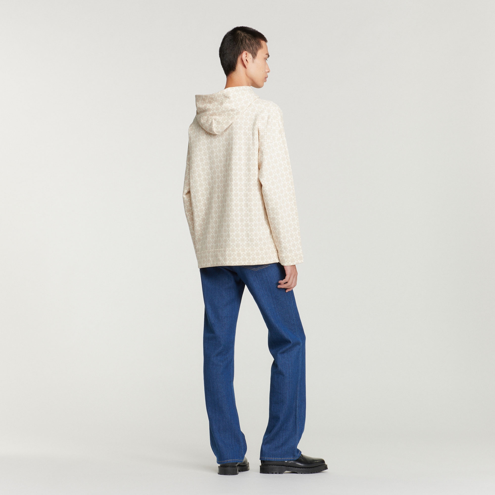 Square cross hoodie - 6