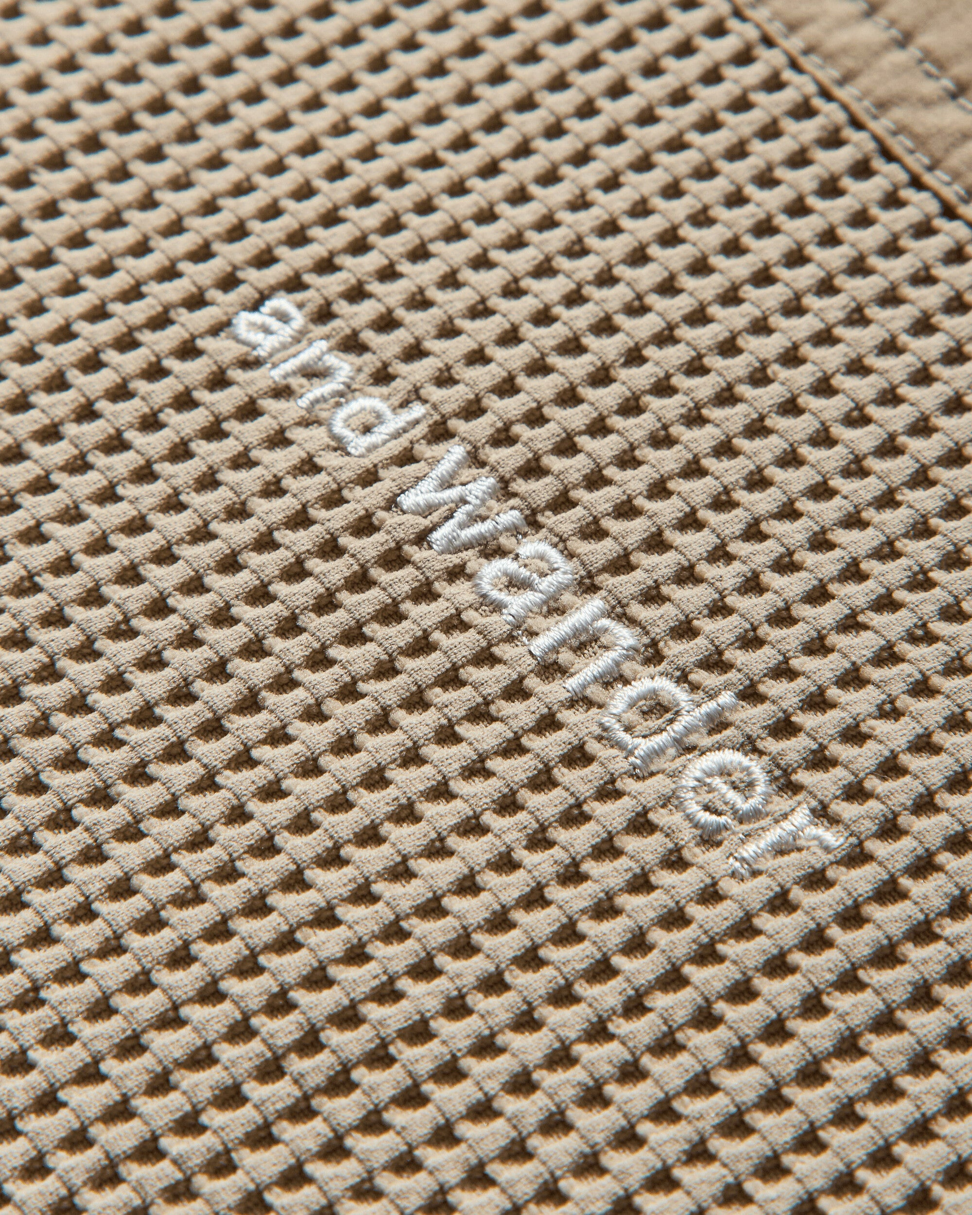 Men's PE Waffle Longsleeve Top Beige - 3
