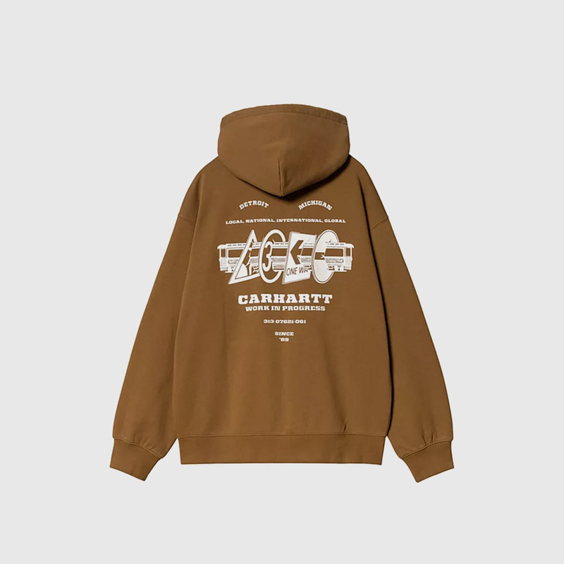 Carhartt RUNAWAY HOODED SWEAT JACKET outlook