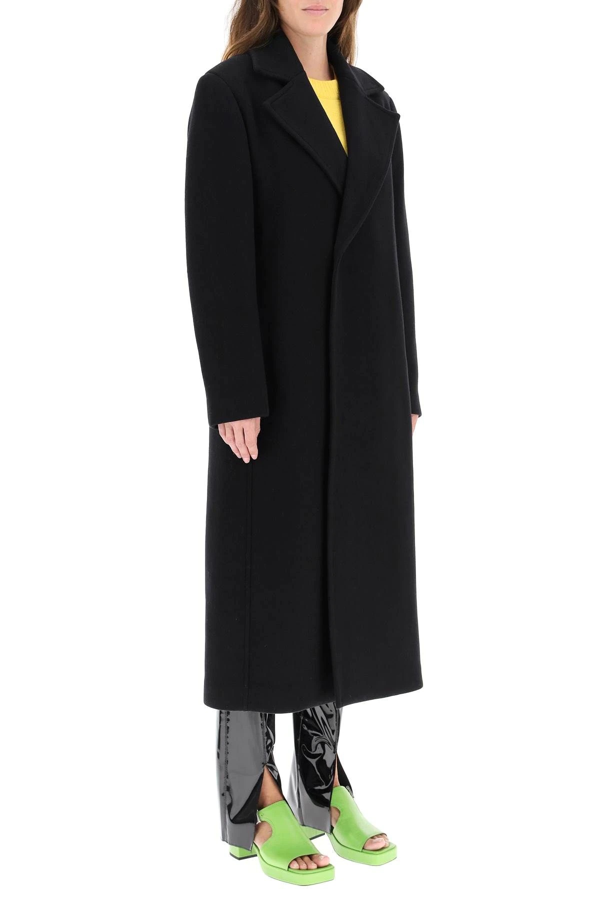 WOOL BLEND COAT - 3