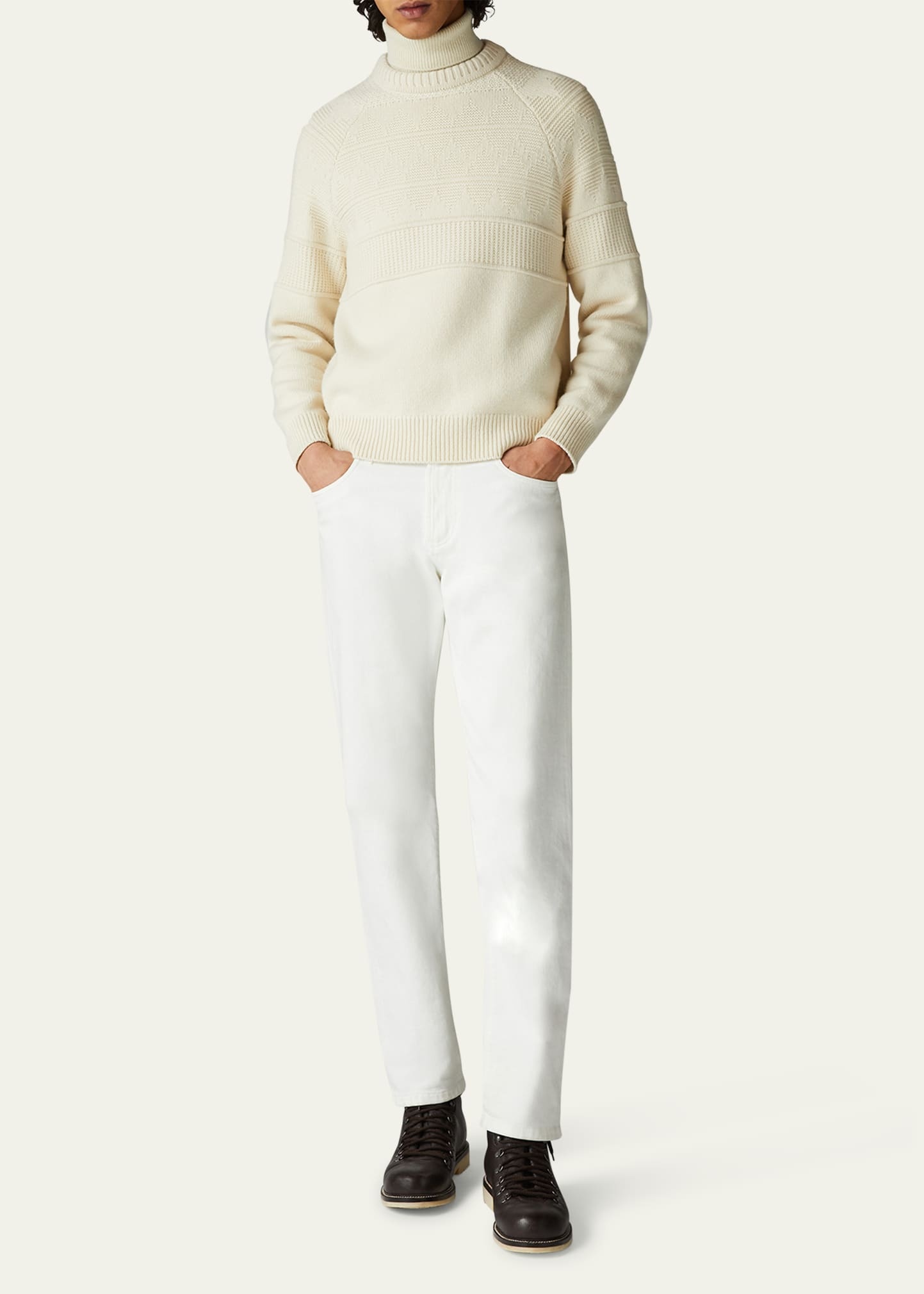 Men's Cashmere Crewneck Sweater - 2