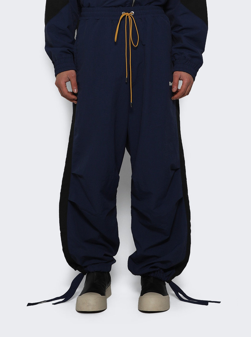 Rhude Chevron Color-block Track Pant Blue And Black outlook