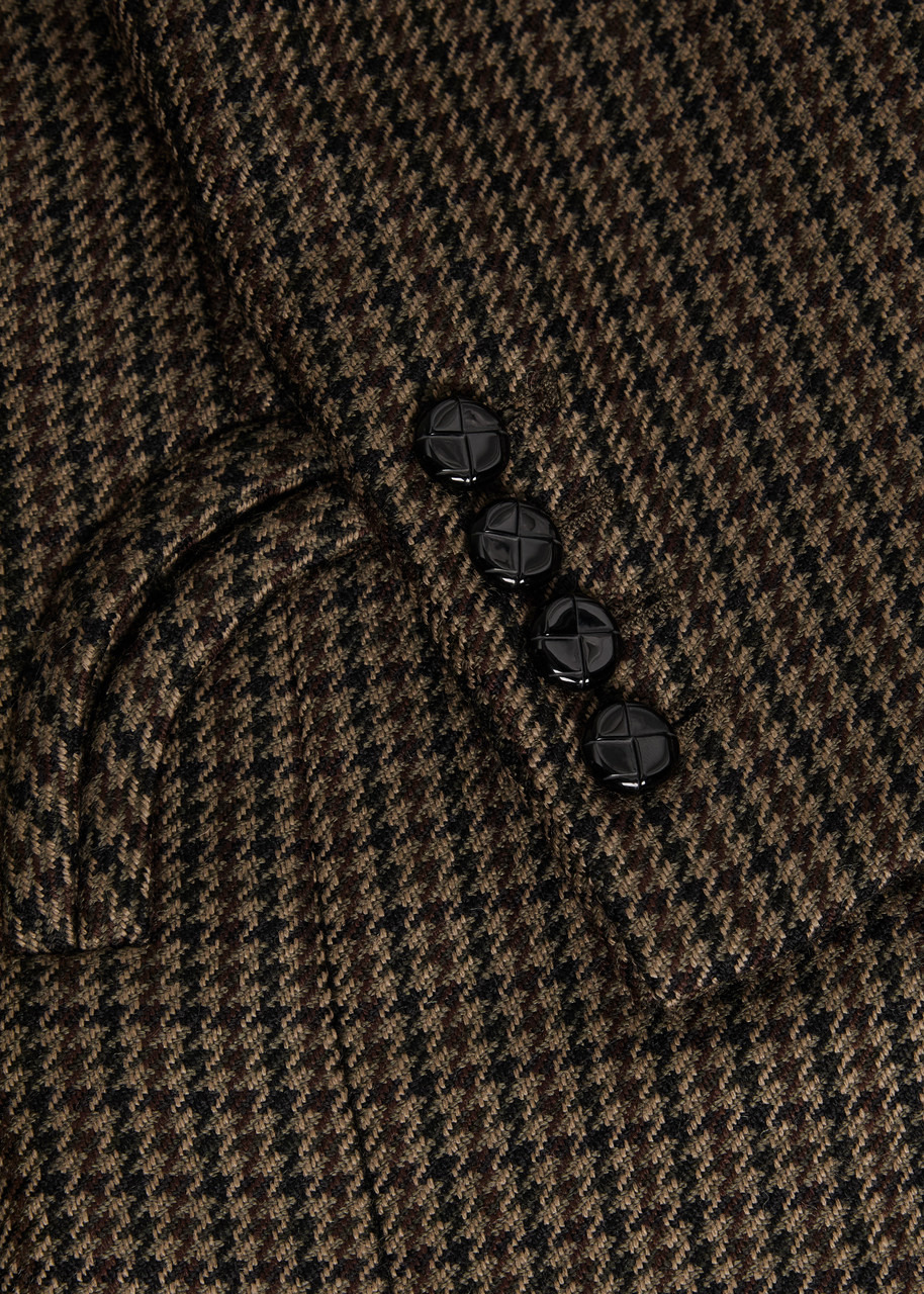 Blaze Milano Everynight Houndstooth Wool Blazer - 5