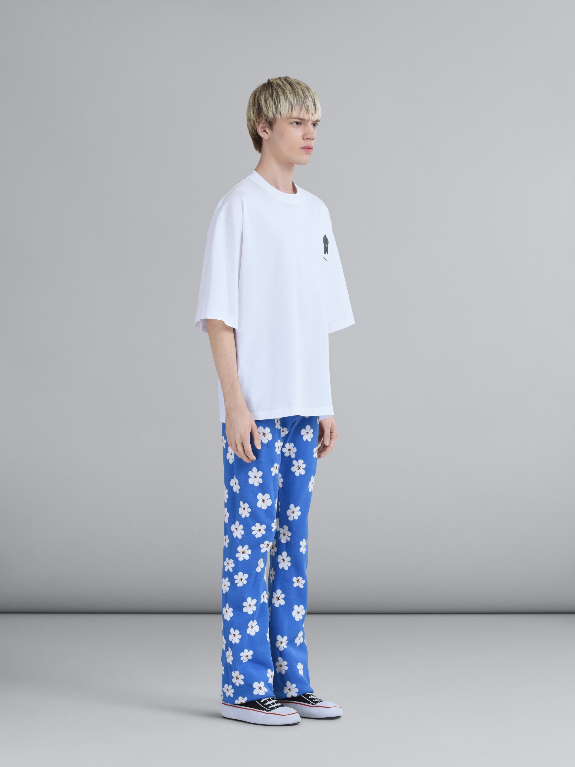 DAISY JACQUARD PANTS - 5
