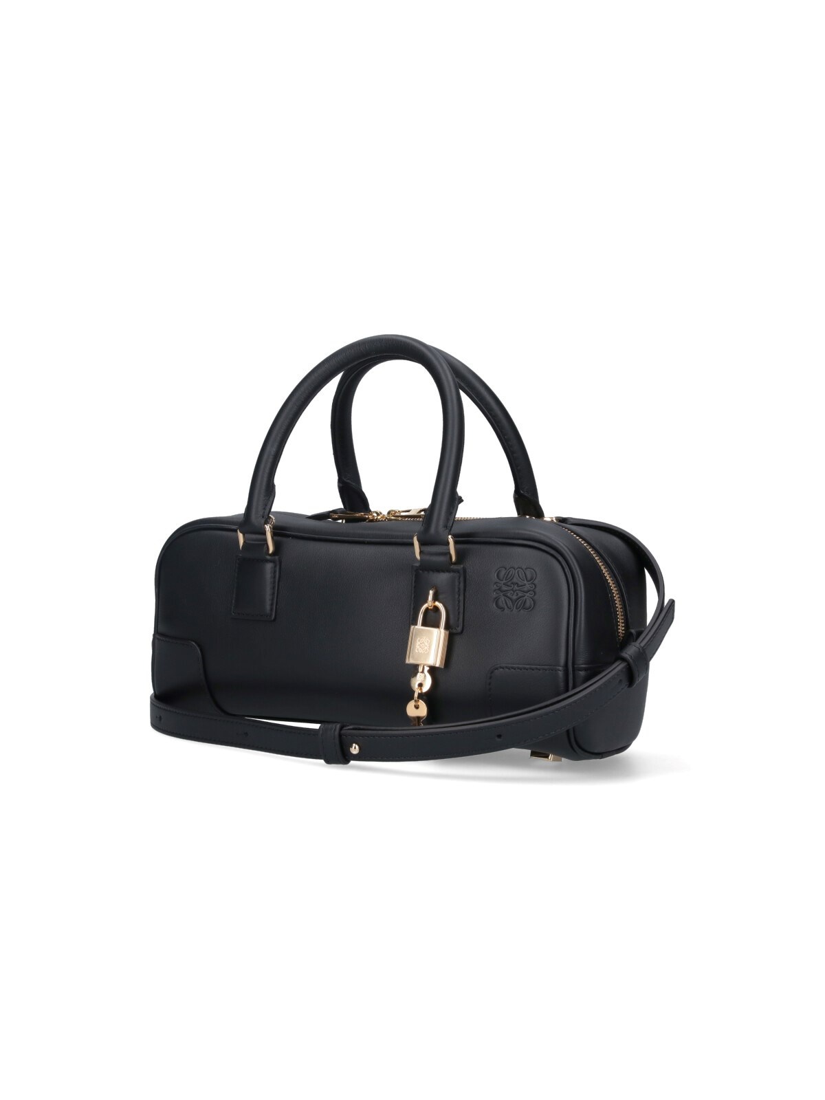 【SALE】LOEWE ロエベ アマゾナ 23 Amazona 23 cropped bag in nappa calfskin Beige - LOEWE