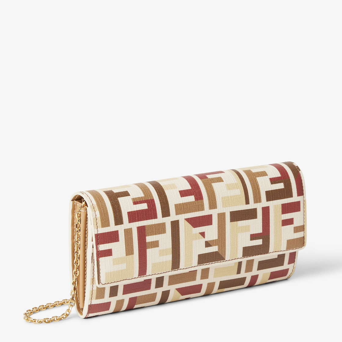 Fendi Roma Continental With Chain - 2