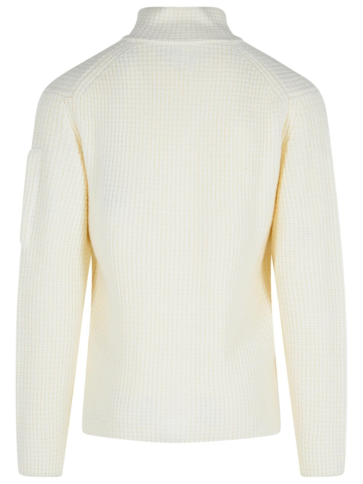 C.P. Company Ivory Wool Blend Sweater Men - 3