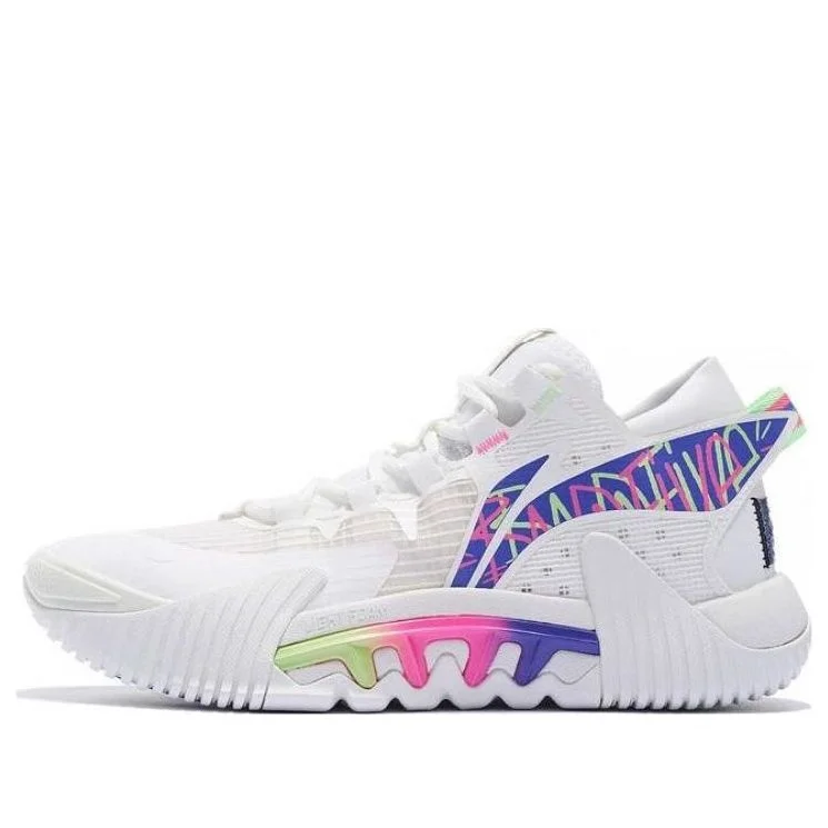 Li-Ning Badfive 2 Low 'White Rainbow' ABFT029-4 - 1