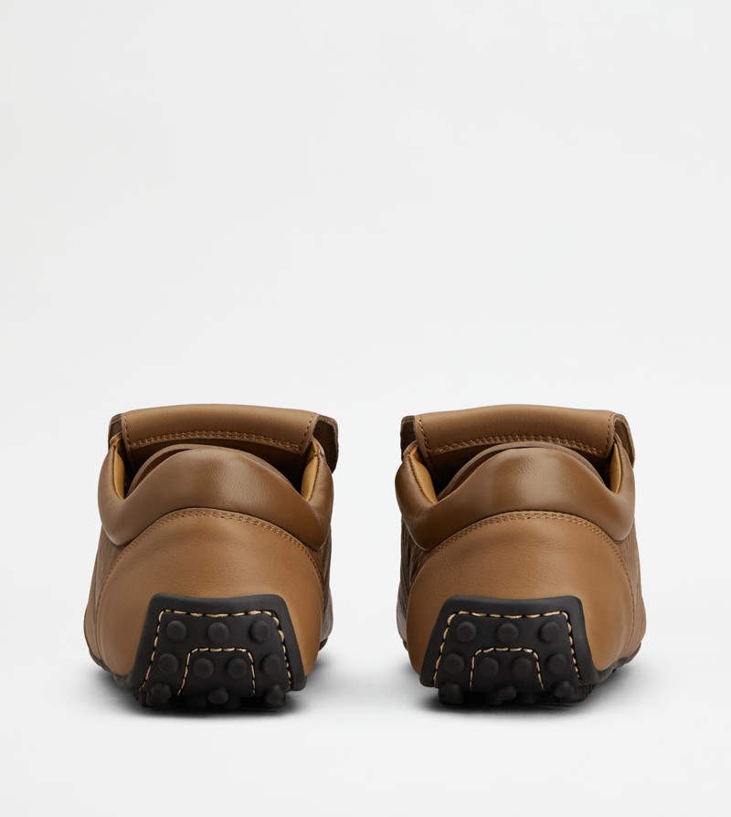 Tod's TOD'S T-MARATHON SNEAKERS IN LEATHER - BROWN outlook