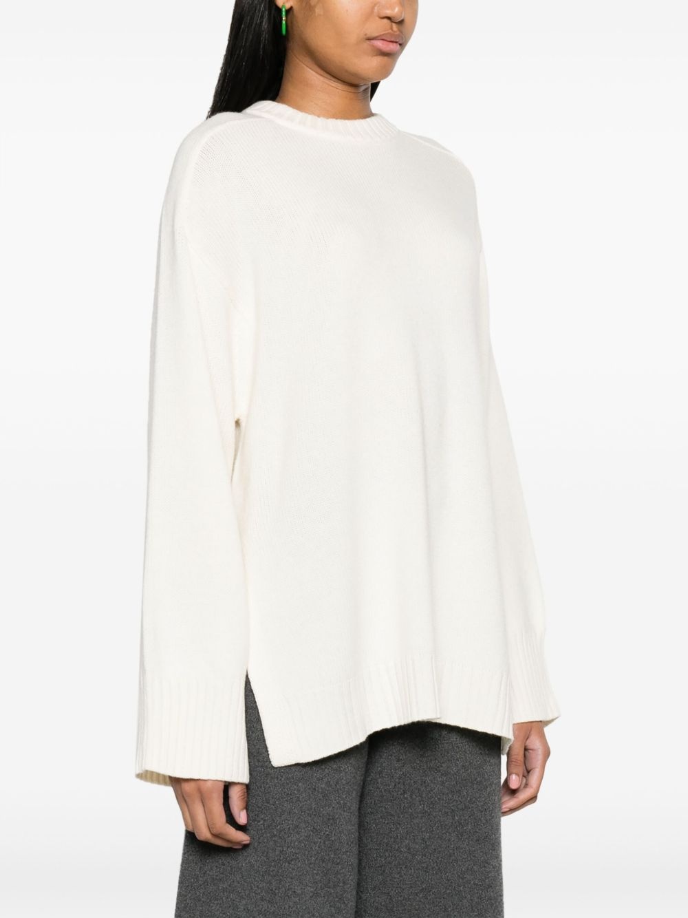 Safi wool-blend crew-neck jumper - 3