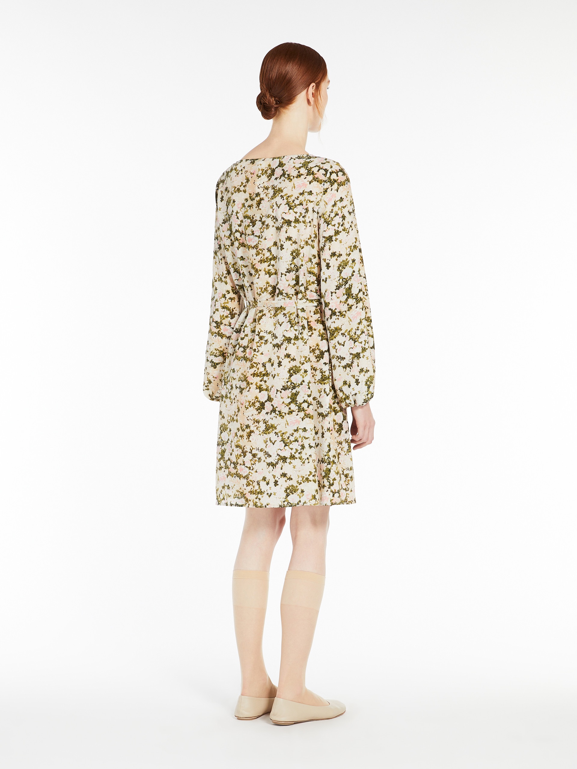 HAMBURG Silk crêpe de Chine dress - 4
