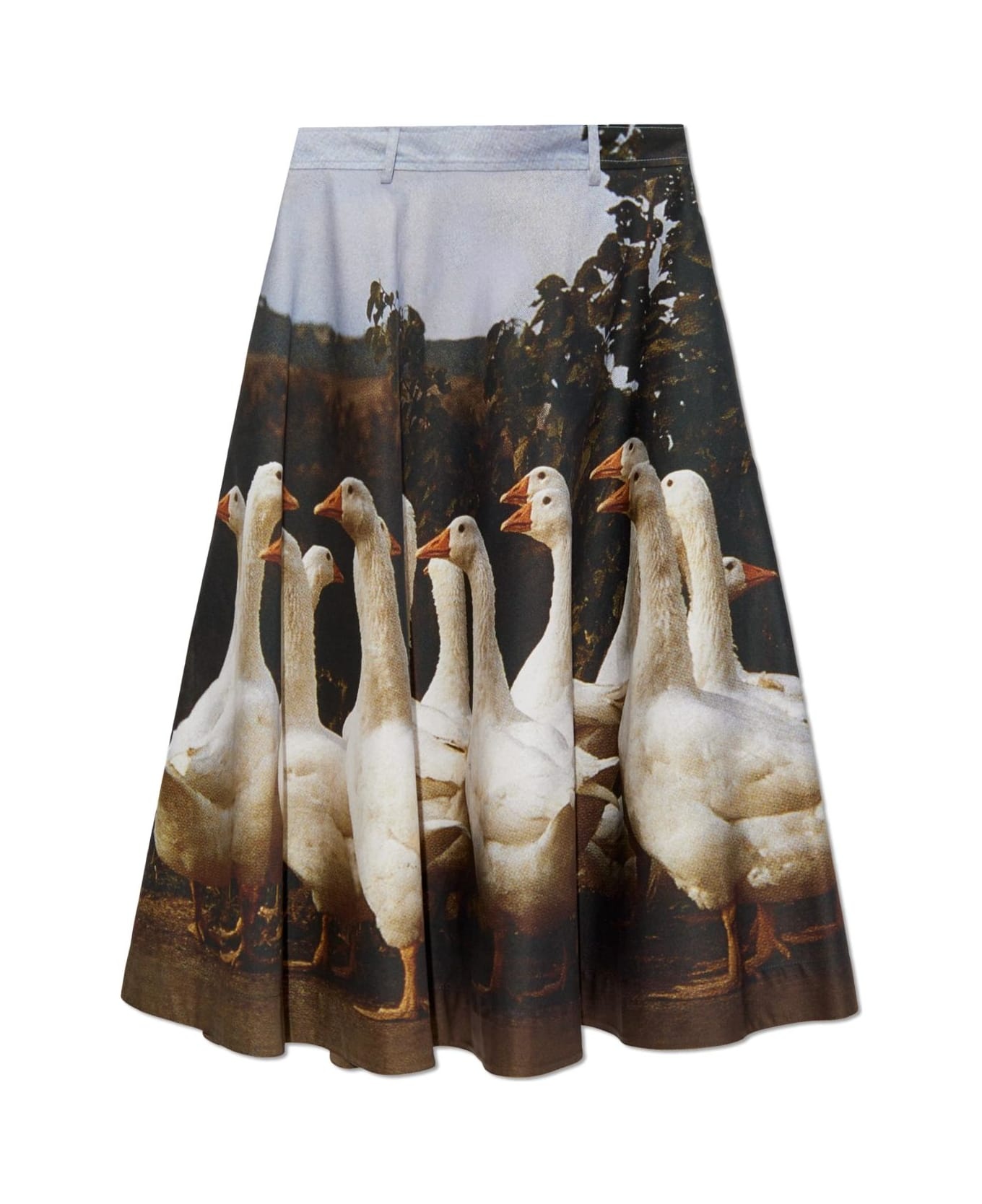 Moschino Skirt With Print - 1