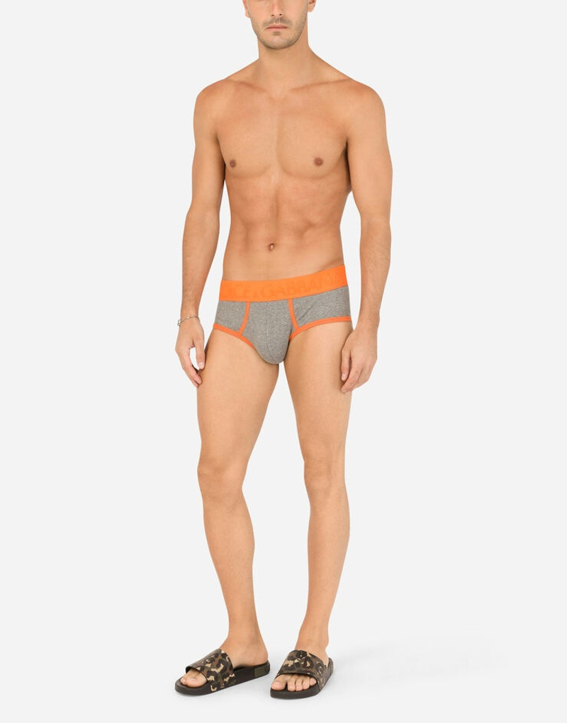 Dolce & Gabbana Fine-rib stretch cotton Brando briefs outlook
