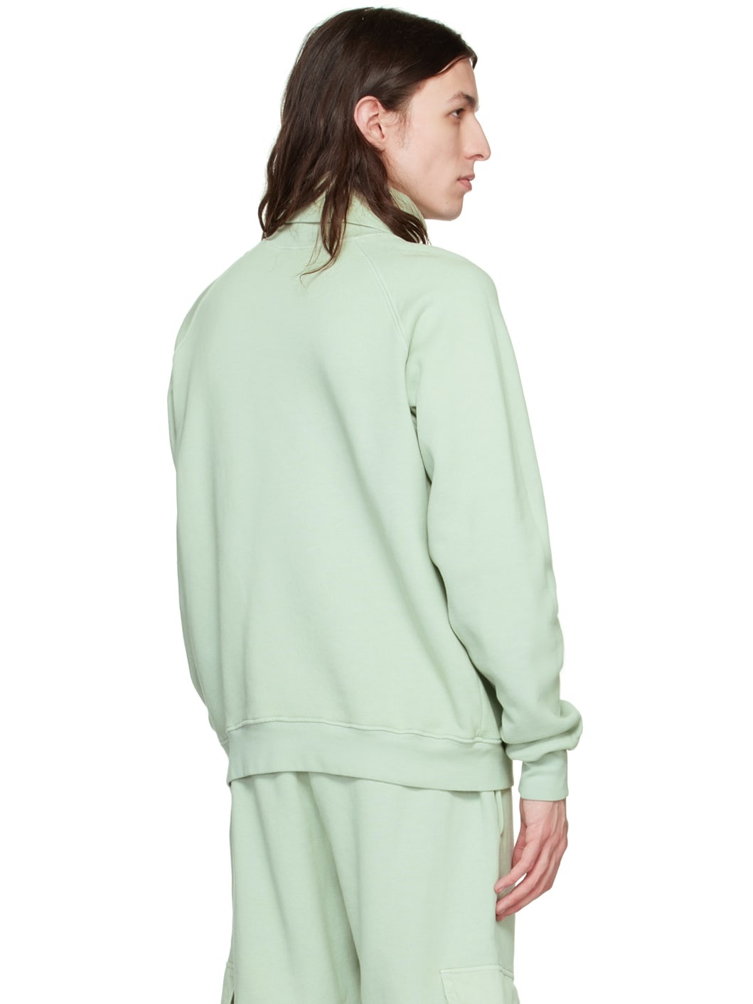 Green Raglan Turtleneck - 3