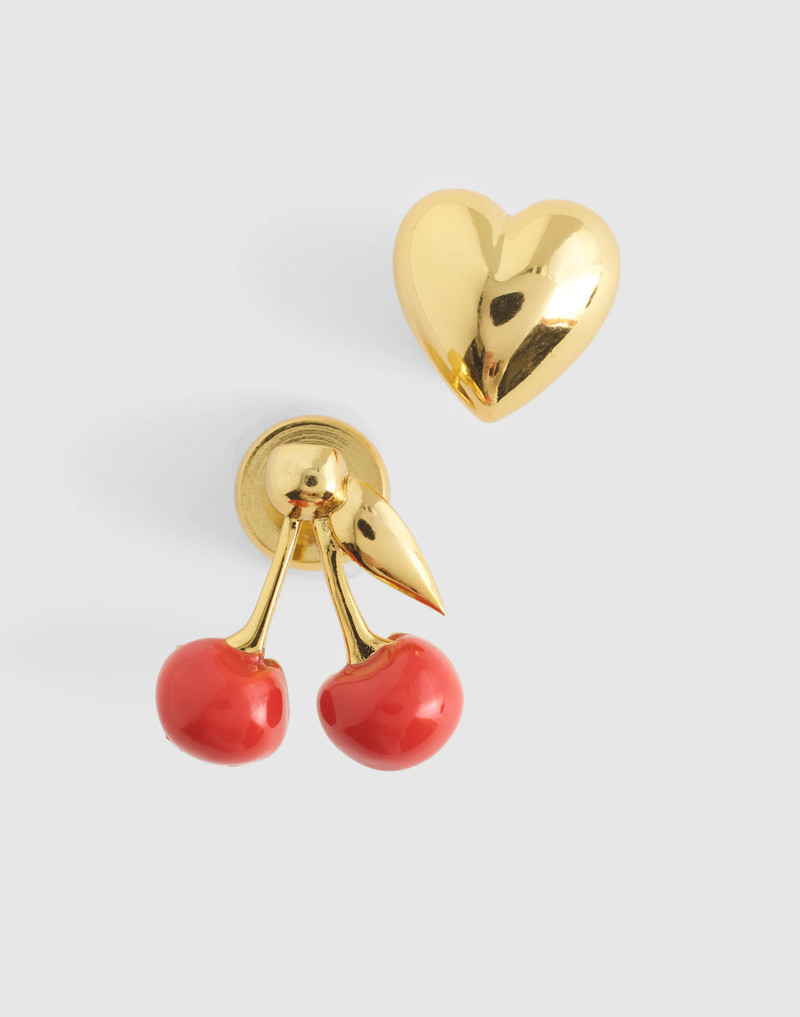 Cherry & Heart Screw Pin Set 1