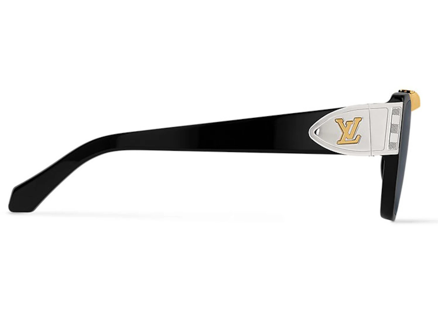 Louis Vuitton LV Flight Square Sunglasses Black (Z2700U) - 2