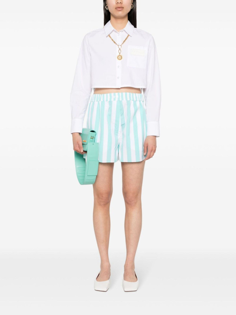 PATOU striped 면 반바지 outlook