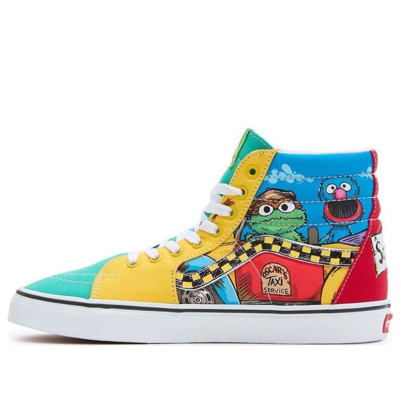 Vans x Sesame Street Sk8-Hi 'Multi-Color' VN000D5IBMB 1
