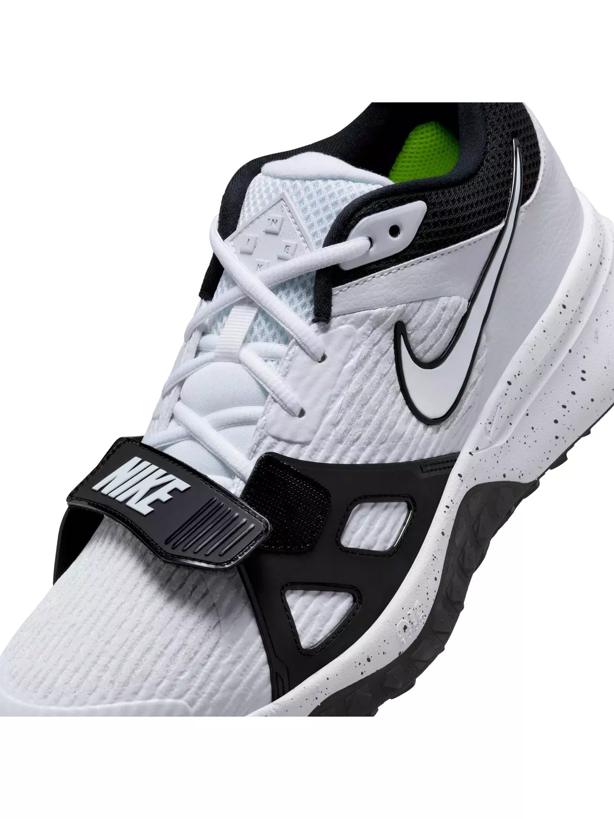 Air Zoom Diamond Elite Turf "White/Black" Men's Baseball Shoe - 7