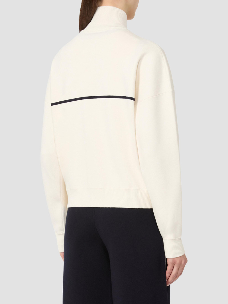 Women's Stretch Viscose Boxy Cardigan - Beige 3