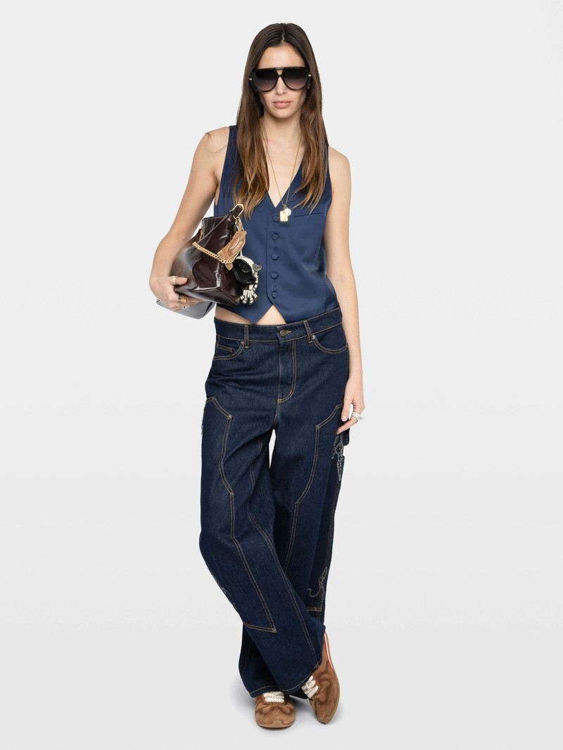 Emaux Satin Vest 4