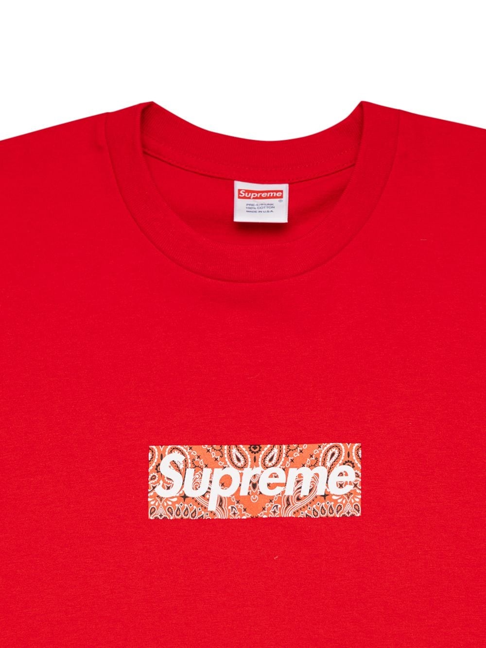 bandana box logo T-shirt - 3