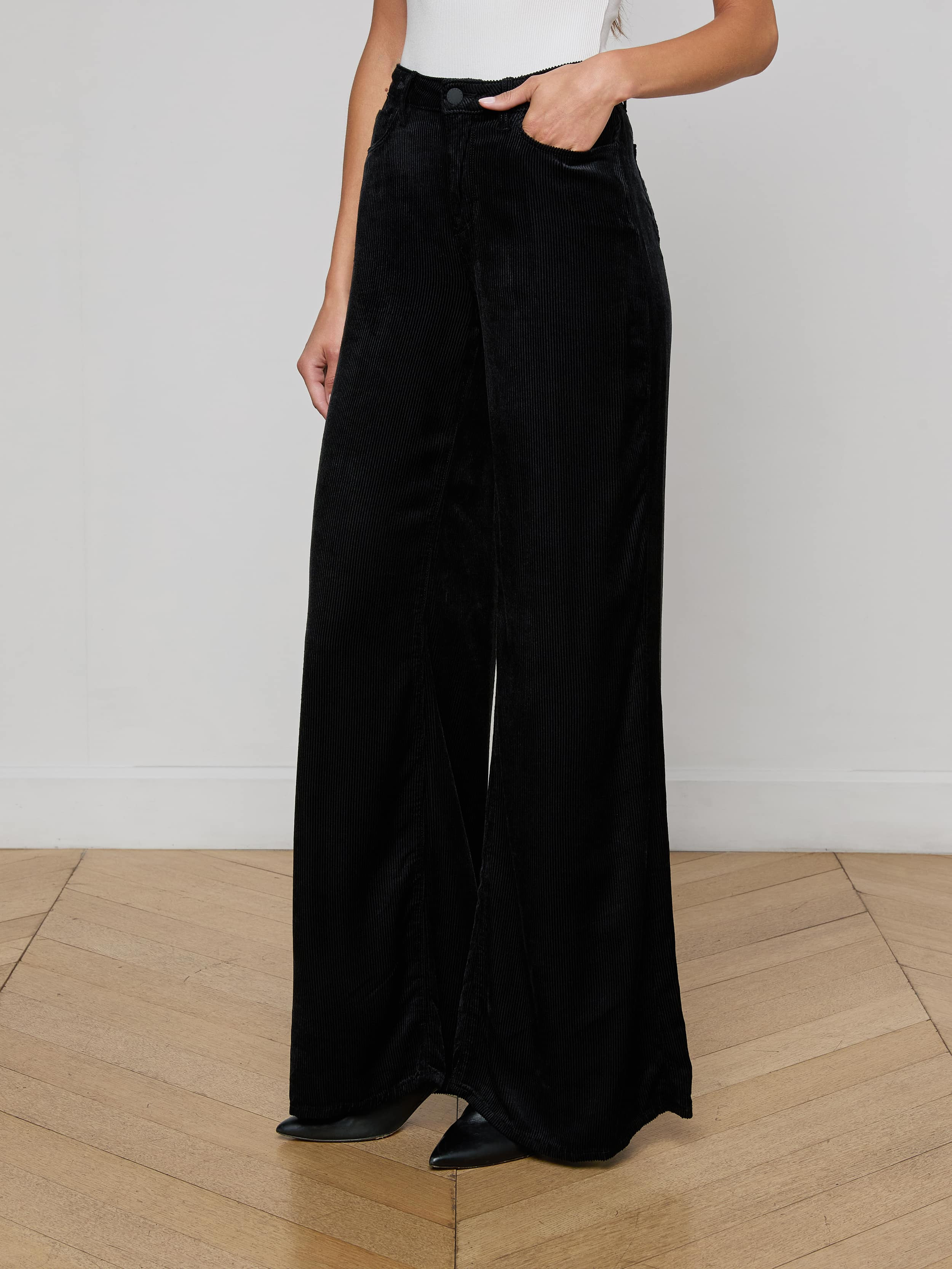 Quincy Wide-Leg Corduroy Jean - 4