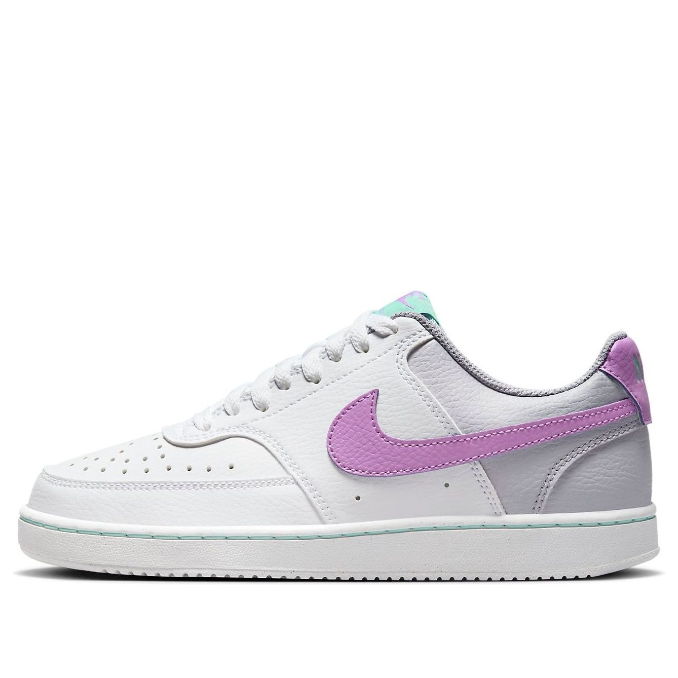 (WMNS) Nike Court Vision Low 'White Rush Fuchsia' FN7141-100 - 1