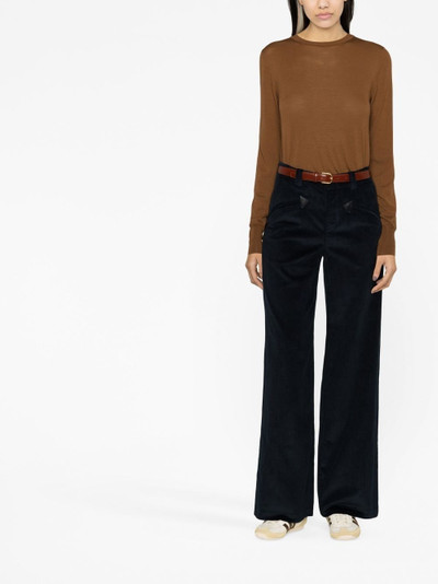 A.P.C. wide-leg trousers outlook