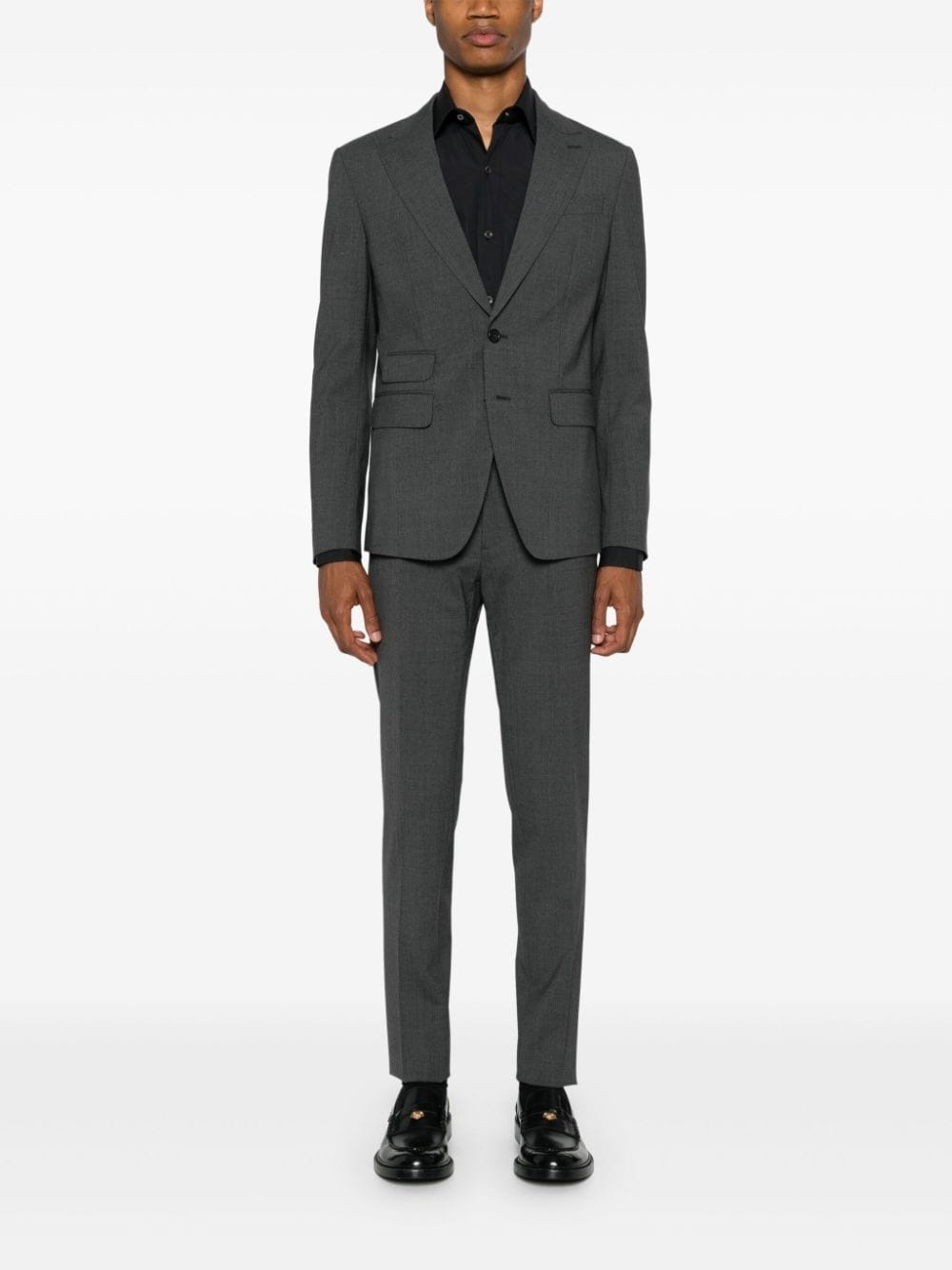 London single-breasted suit - 2