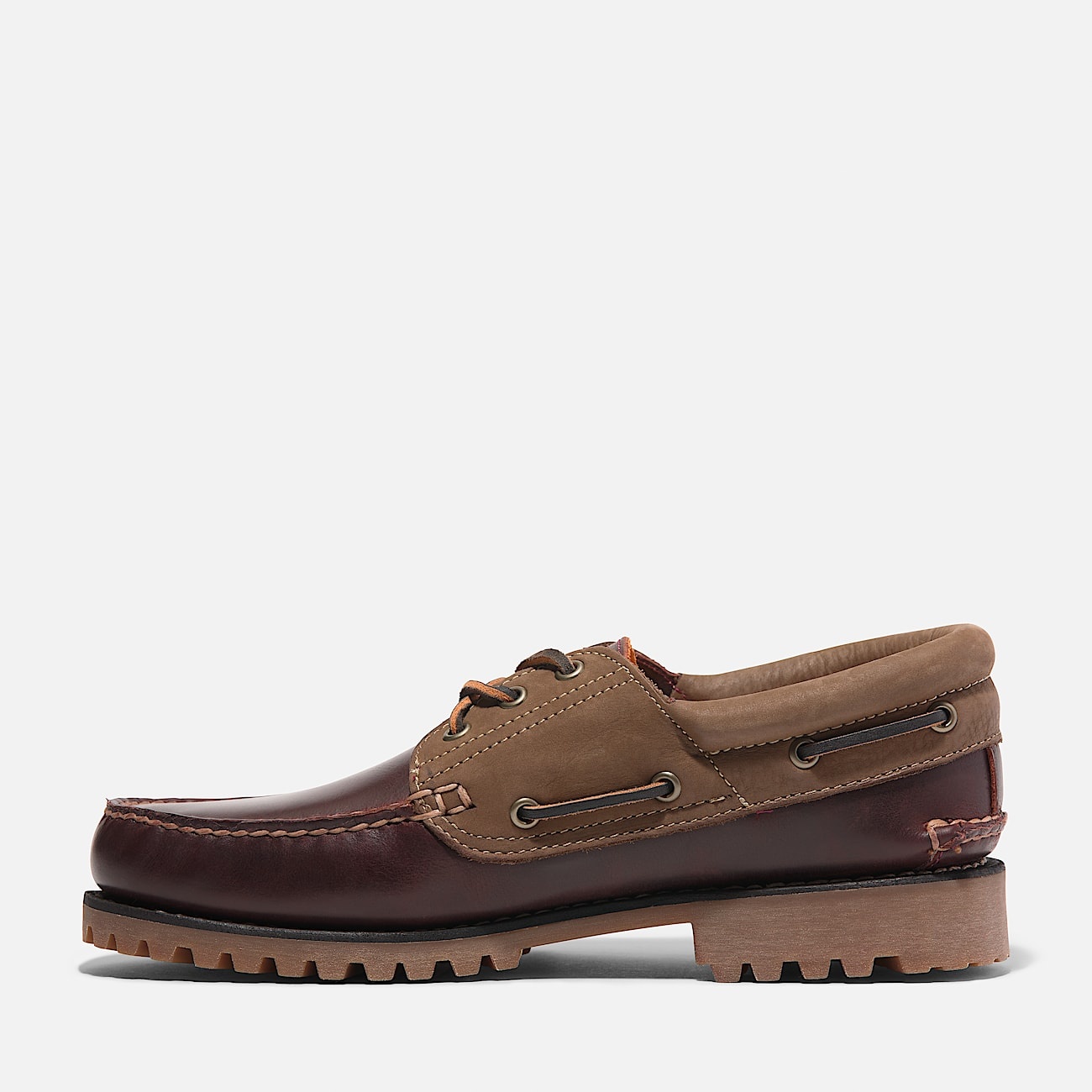 Men's Timberland® Authentics 3-Eye Boat Shoe - 6