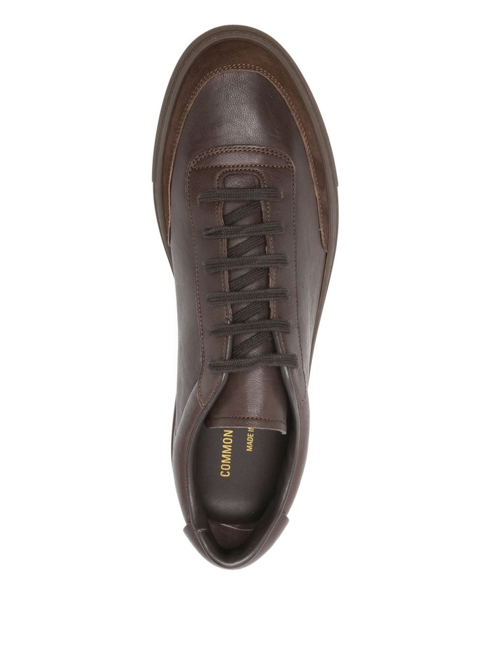 leather sneakers - 4