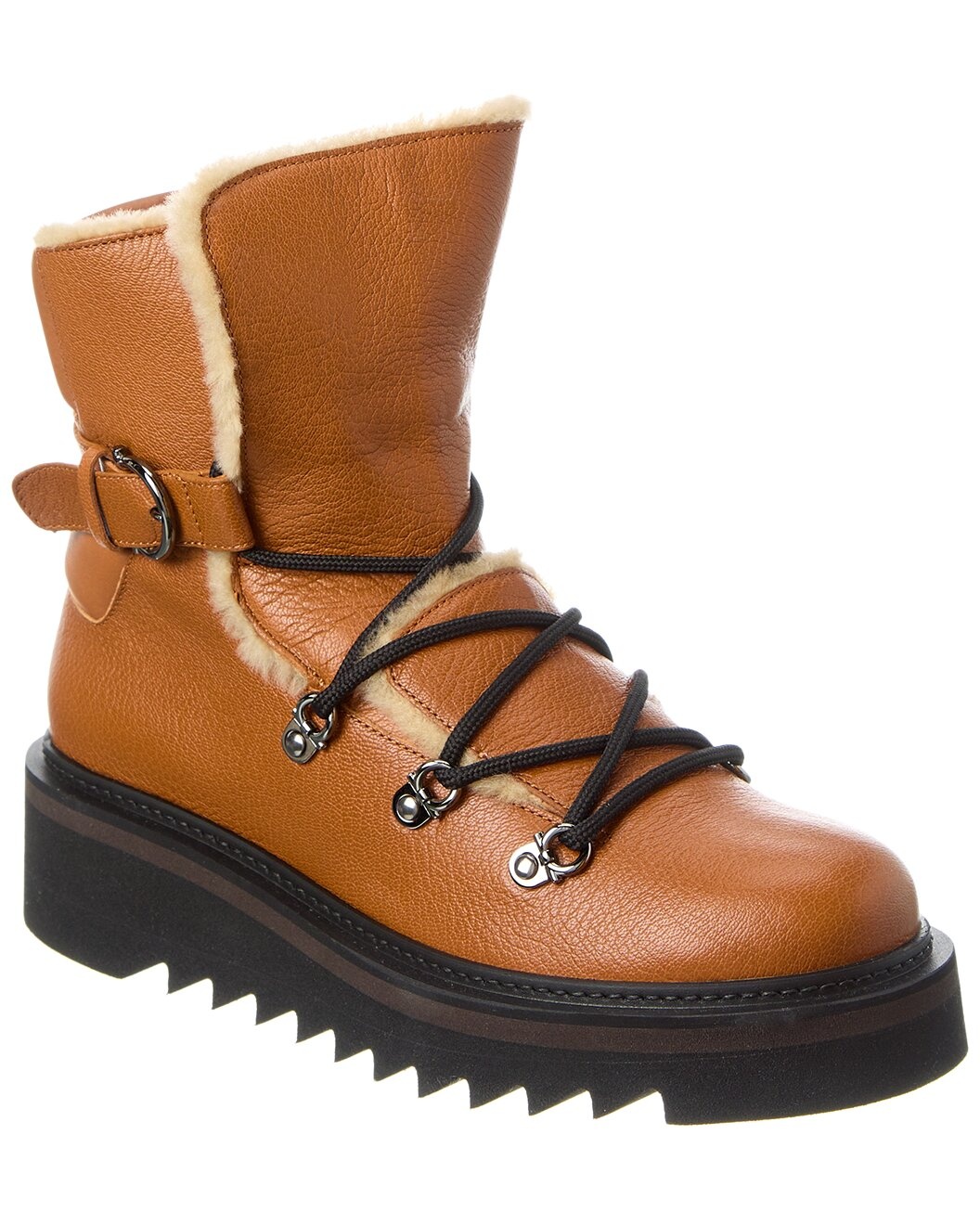 Ferragamo Elimo F Leather Boot - 1