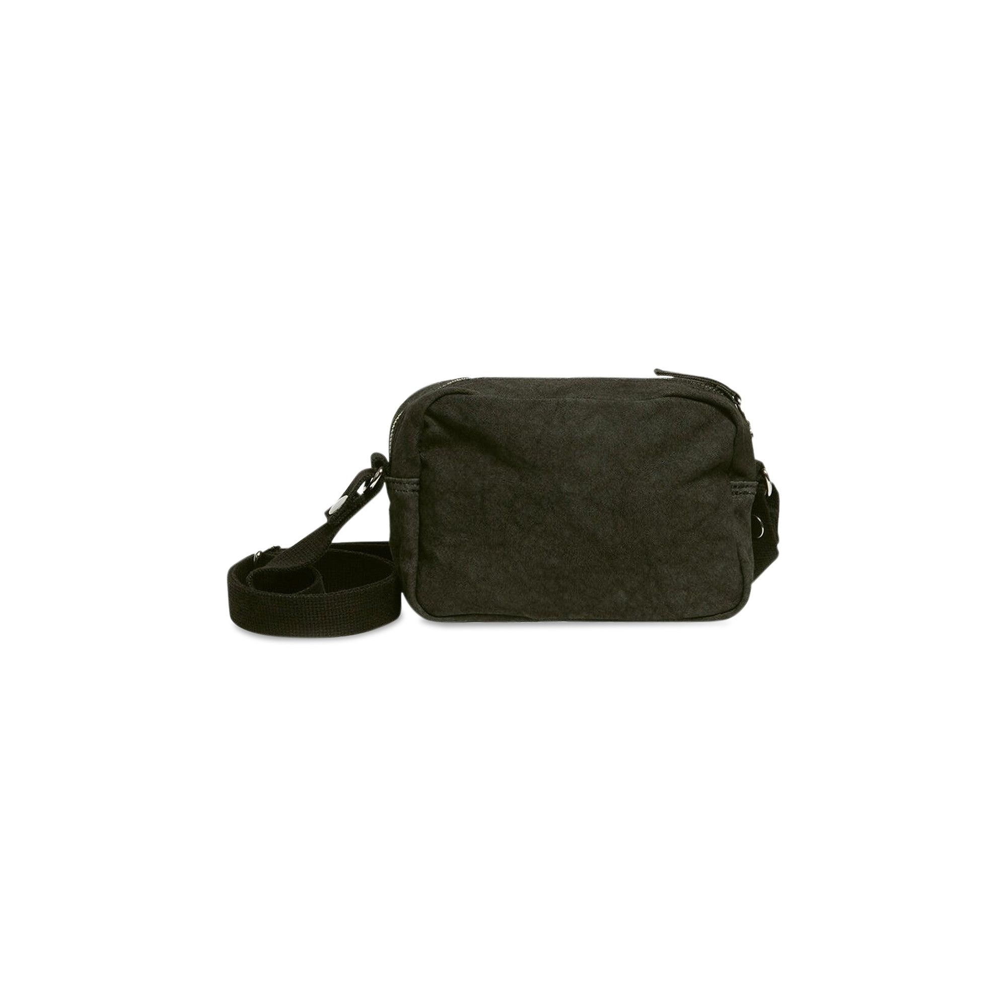 Stussy Needle Punch Side Pouch 'Washed Black' - 2