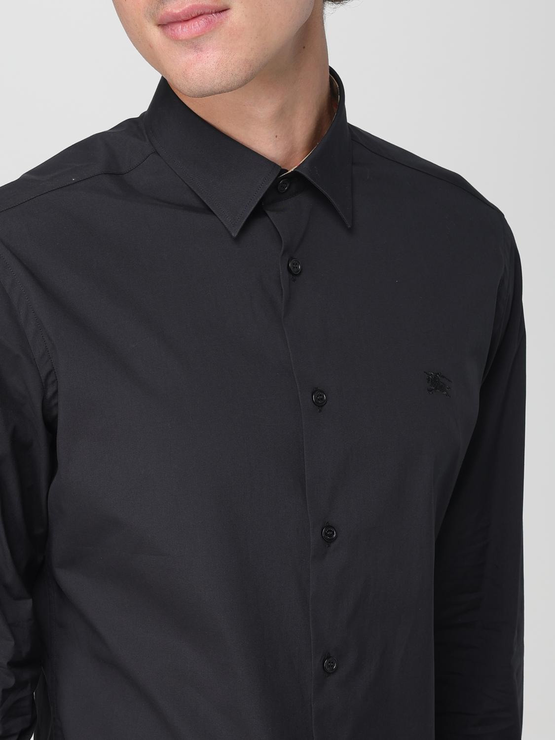 Burberry shirt in stretch cotton poplin - 5