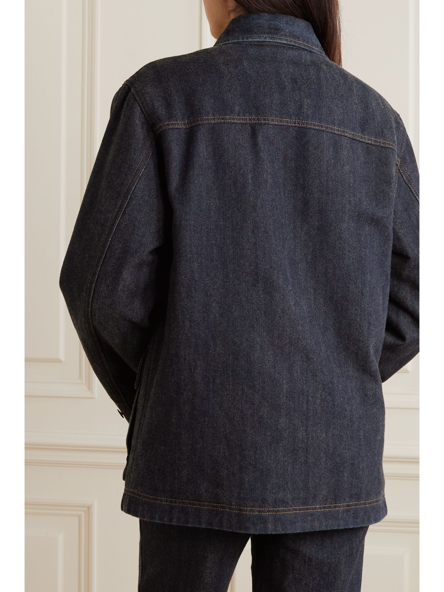 Denim shirt Indigo - 4